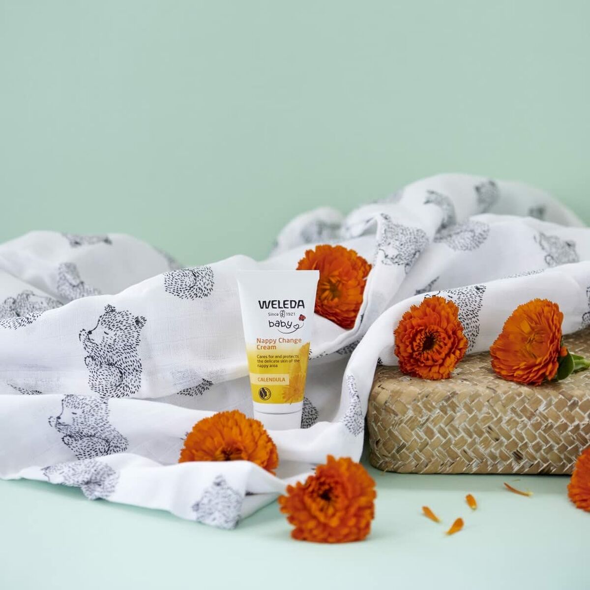 Saugantis vystymo losjonas Weleda Baby Calendula 30 ml